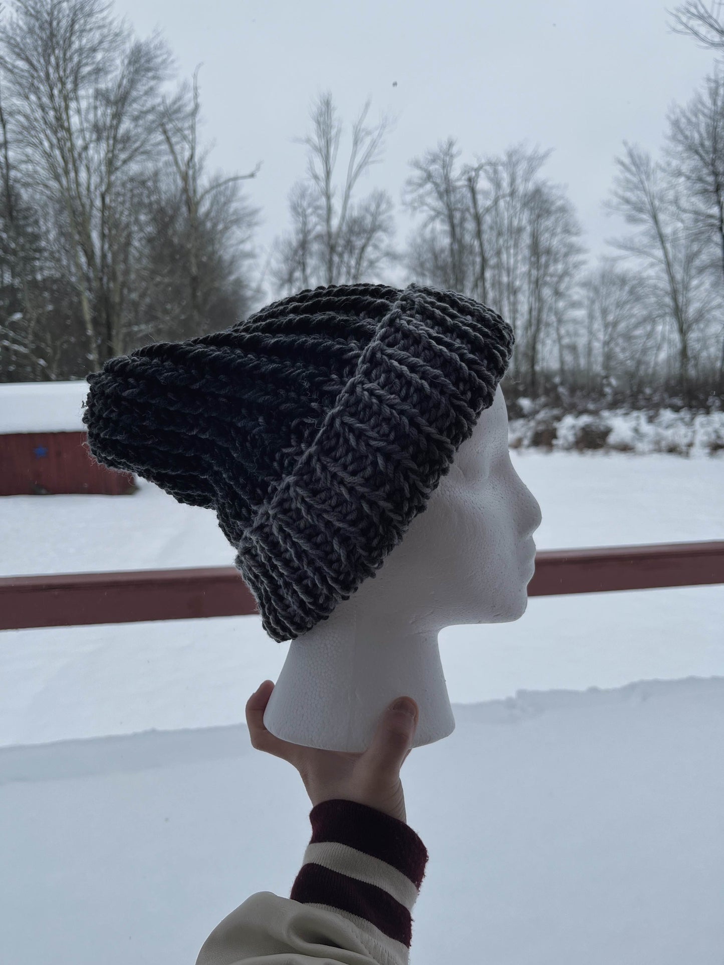 Licorice Jellybean Beanie
