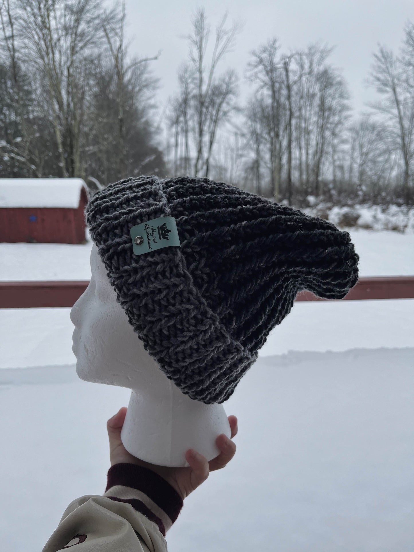Licorice Jellybean Beanie