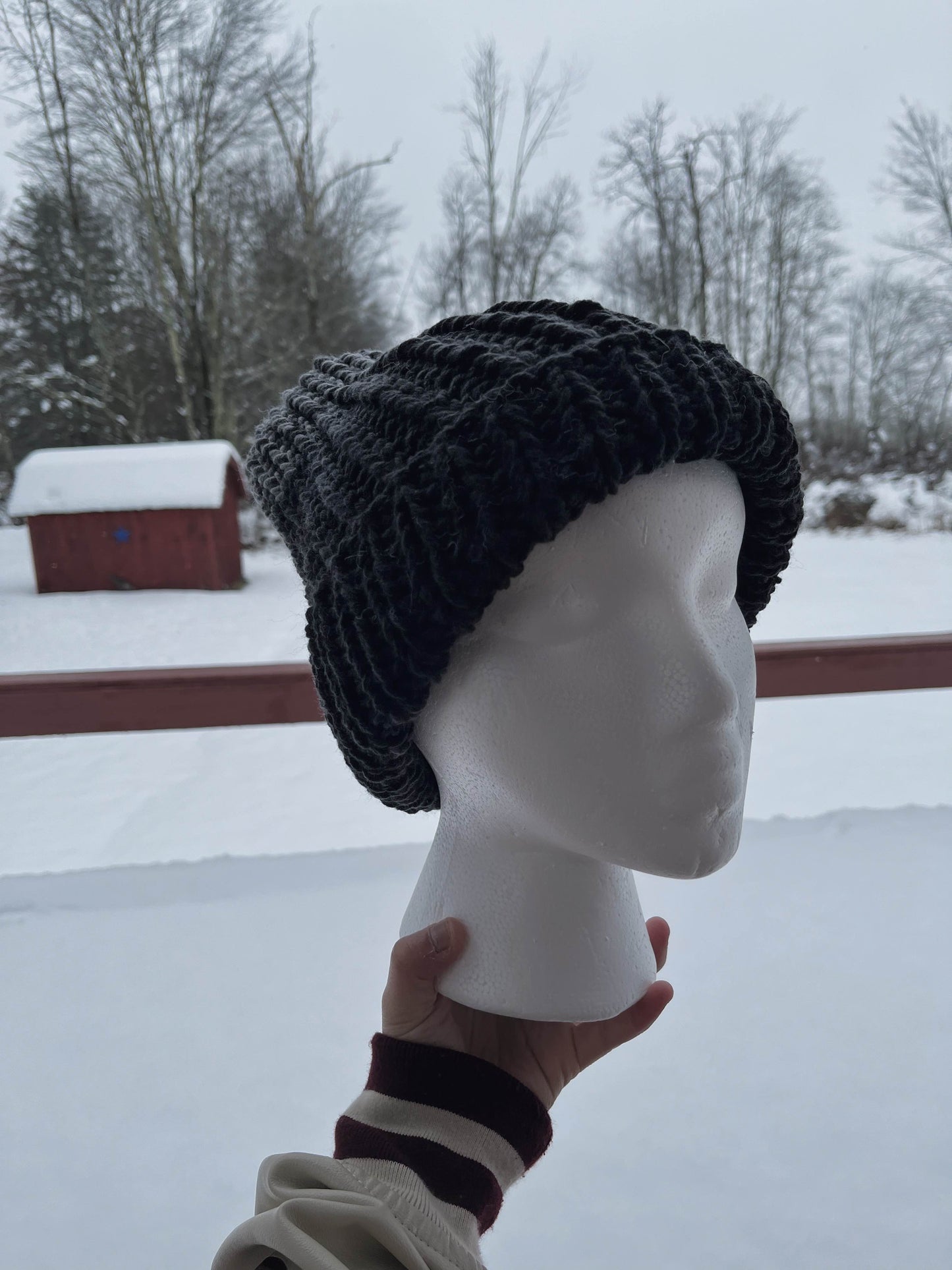 Licorice Jellybean Beanie