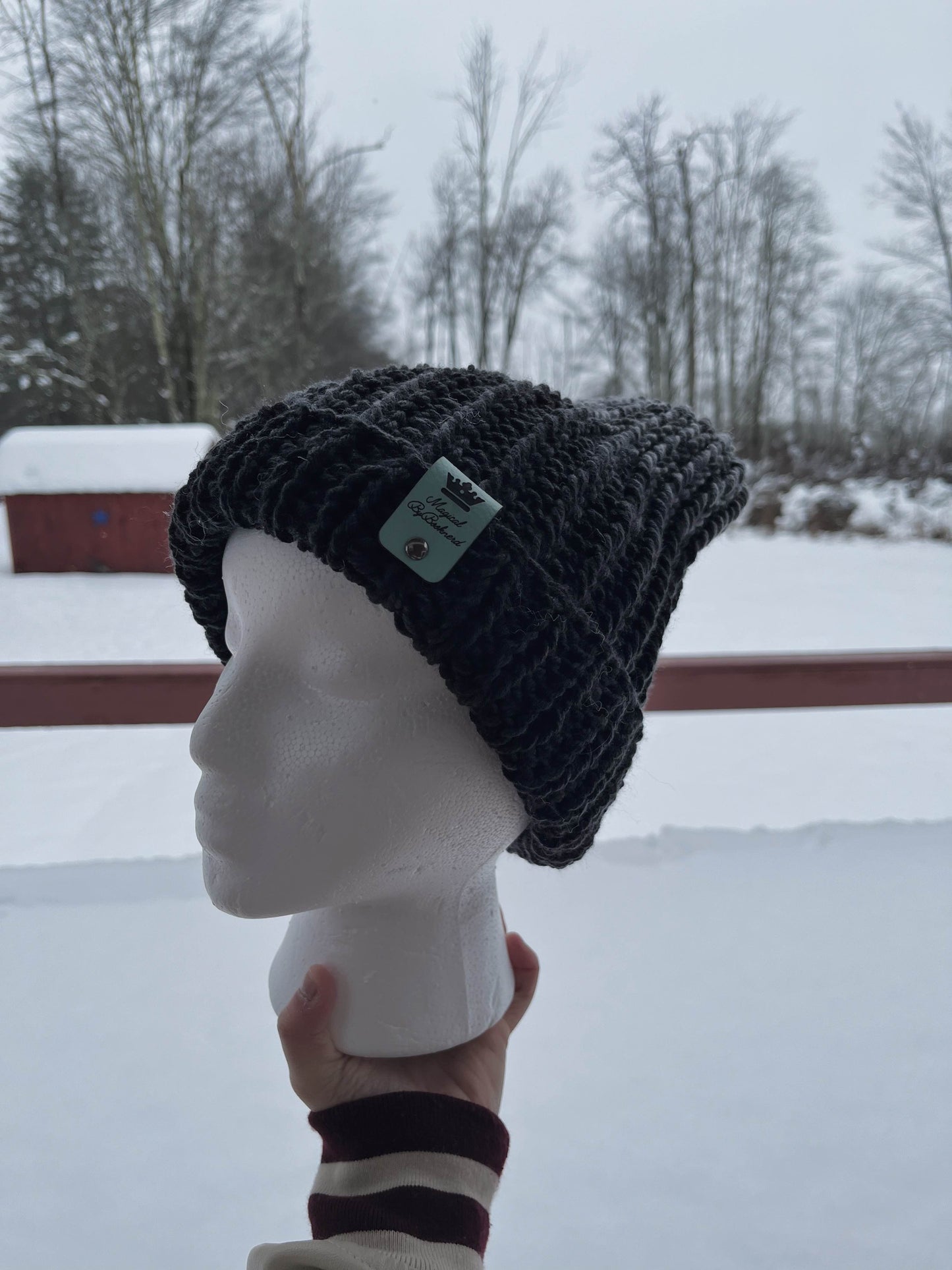 Licorice Jellybean Beanie
