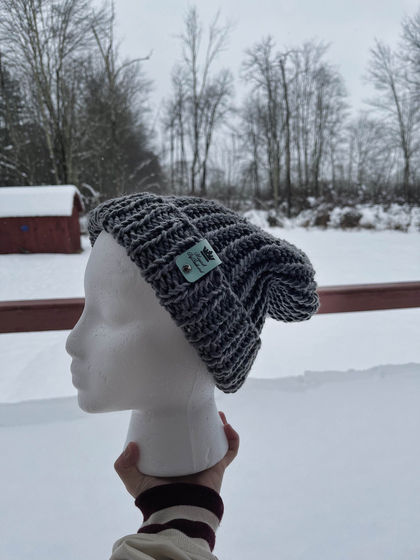 Licorice Jellybean Beanie