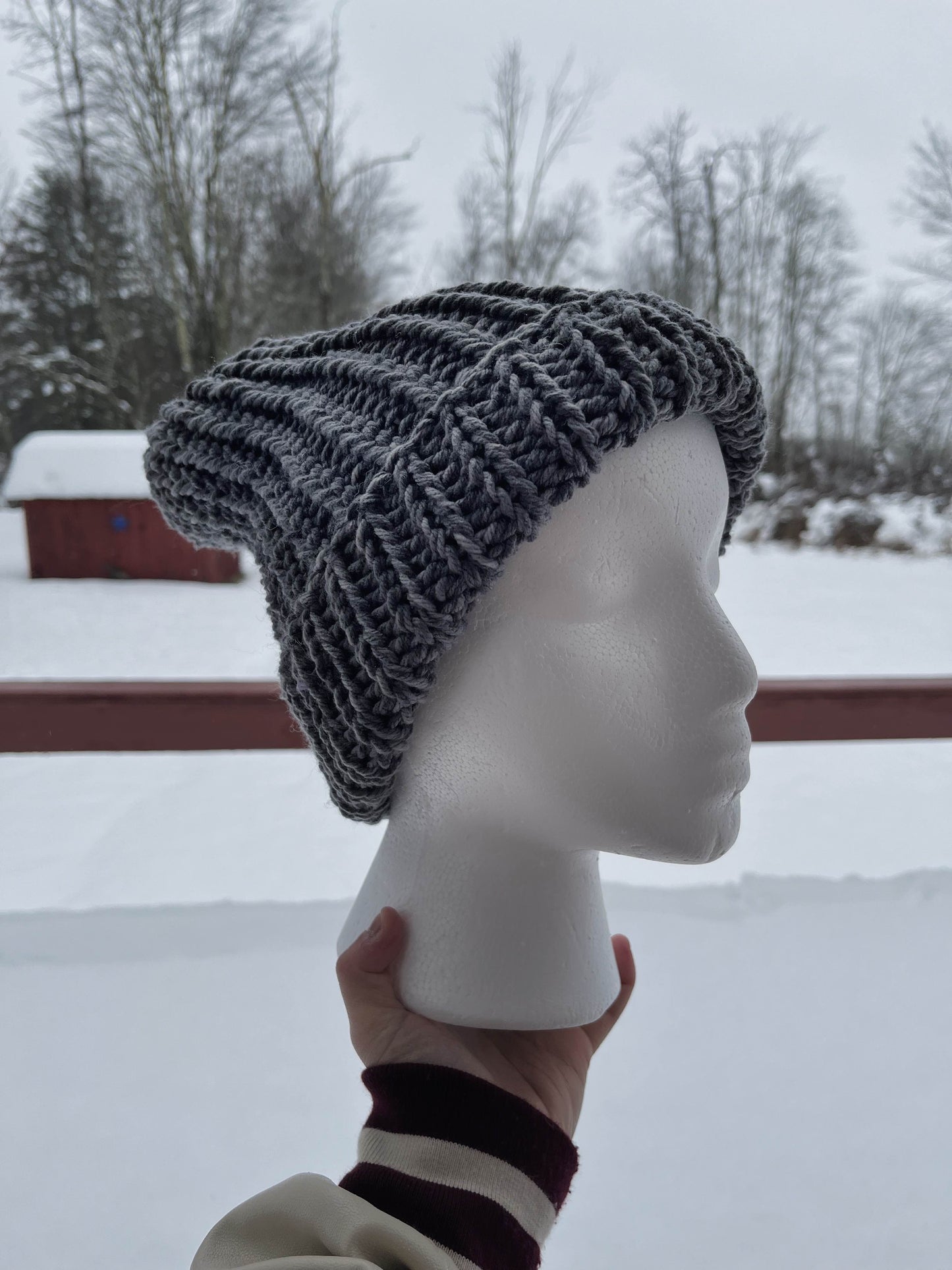 Licorice Jellybean Beanie